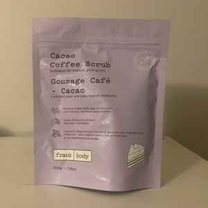 Cacao coffee scrub
